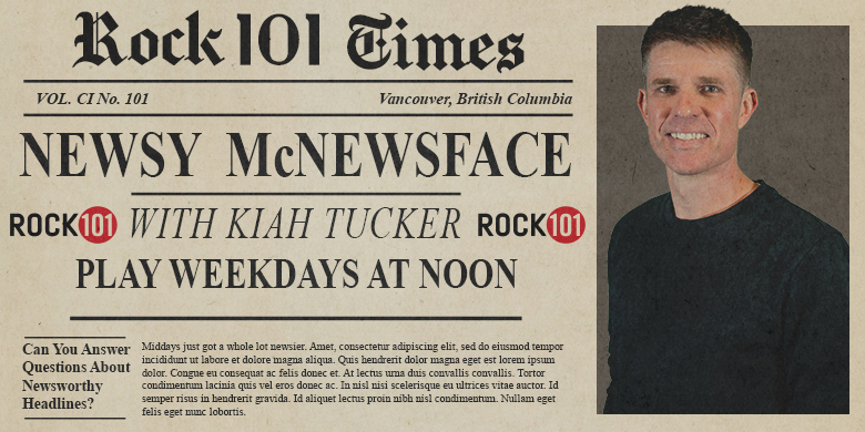 Newsy McNewsFace with Kiah Tucker!