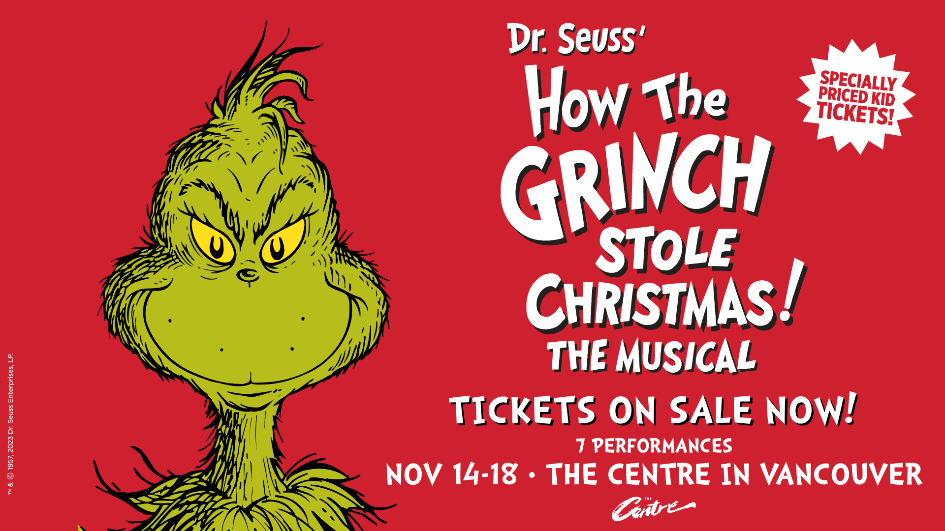 Win 4 Tickets To How The Grinch Stole Christmas Rock 101