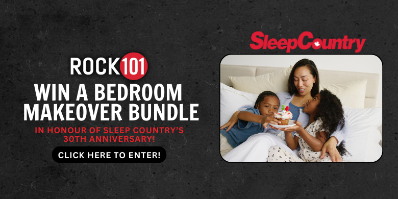 WIN A Sleep Country Bedroom Makeover Bundle | Rock 101