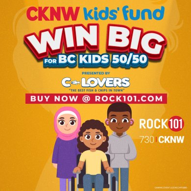 Win Big For BC Kids 50/50